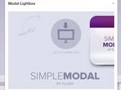 SimpleModal, lightbox pour mootools
