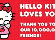 Hello Kitty millions fans Facebook