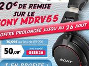[Offre JDG] Casque SONY MDRV55