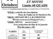 Rando motos quads l'ACPT Saint Martin (24) octobre 2012
