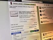 Pages Facebook: nouveaux critères ciblage pour publications votre page