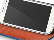 Etuis cuir avec porte cartes-visites disponibles pour smartphone Samsung Galaxy