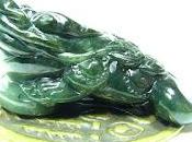 Grenouille fortune jade vert