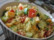 Salade couscous, Cheddar légumes jardin