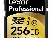 première carte mémoire SDXC d’une capacité Lexar