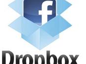 Dropbox maintenant intégré Facebook