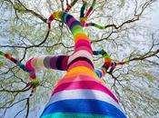 Clic clac Yarn bombing