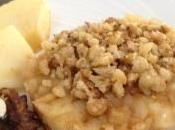 dessert saison croustillant pommes/noix
