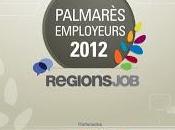 Palmarès employeurs 2012 RégionsJob