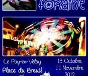 Fête foraine Puy-en-Velay pendant