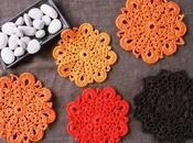 Sous verre-tasse crochet