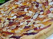 Tarte amandine nectarines