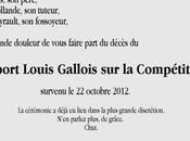 discret enterrement rapport Gallois