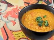 Soupe Dhal tomate lait coco