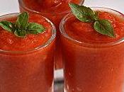 Soupe froide poivrons tomates