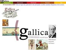 Lifting numérique pour Gallica