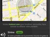 Lookout Mobile Security jour sous Android