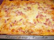 Pizza Pommes terre Cancoillotte