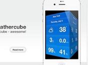 Weathercube, météo cube iPhone (gratuit, mais faites vite!)...