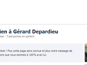Gérard Depardieu accumule soutiens Facebook