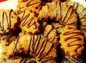 Biscuits forme croissants amandes cacao (sans oeufs)