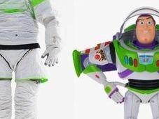 astronautes NASA prennent pour Buzz l’éclair