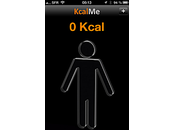 Application iPhone santé KcalMe, mincir perdre poids simplement