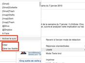 Gmail: libellés l’étoile suivi apparaissent nouvelle interface rédaction messages