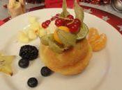 Baba noel couronne fruits frais