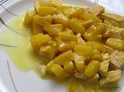 poulet lait coco/ananas/curry