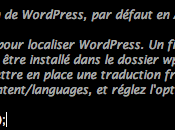 Installer WordPress français avec fichier wp-config