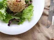 Poires farcies chèvre frais figues noix