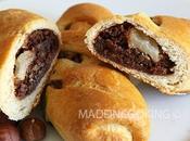 Galette chocolat, noisettes poires