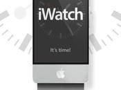 Concept d'une iWatch connectée votre iPhone...