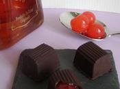 Chocolats cerises confites l'amaretto