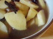 Soupe pommes fruits