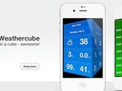 Weathercube, météo cube iPhone fait MAJ...