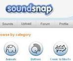 SoundSnap, Banque sons gratuits