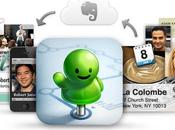 Evernote Hello iPhone, pense-bête contacts...