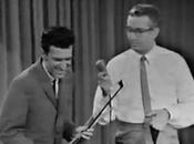 Frank Zappa plays bicycle with Steve Allen
