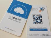 Nexence élargi gamme produits avec création cartes visite NFC/QR code