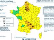 Neige départements vigilance orange partir heures