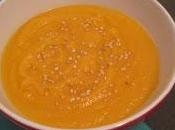 Crème panais-carotte purée sésame