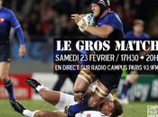 Samedi 17h30-20h Gros Match Angleterre/France direct