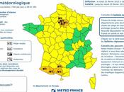 Météo France départements vigilance orange neige verglas