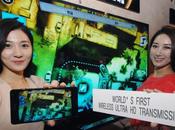 2013 Démonstration d’une transmission d’un signal Ultra sans depuis smartphone