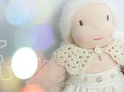 Vanille, poupée Waldorf