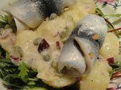 Salade tiede pommes terre rollmops