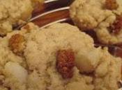 Cookies noix macadamia mulberries