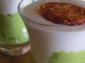 Verrine avocat-chorizo-fromage frais